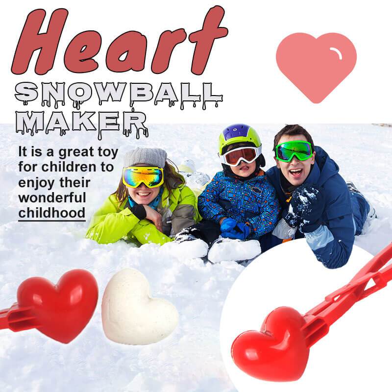 (2021 NEW YEAR PROMOTION - SAVE 50% OFF) HEART SHAPED SNOWBALL MAKER-BUY 2 GET EXTRA 10% OFF