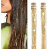 🔥Last Day Promotion 50% OFF🔥6 PCS Clip in Hair Tinsel 20 Inch Glitter Tinsel Hair