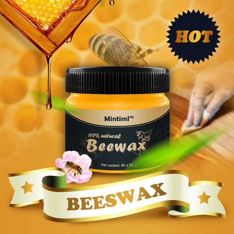 🔥Last Day Sale 60%OFF👍 Natural Wood Seasoning Beeswax, Buy 3 Get 1 Free (VIP SHIPPING)
