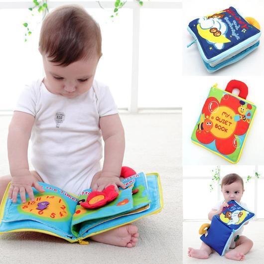 Baby's Soft Activity Books ( Buy 2 Free Shipping )