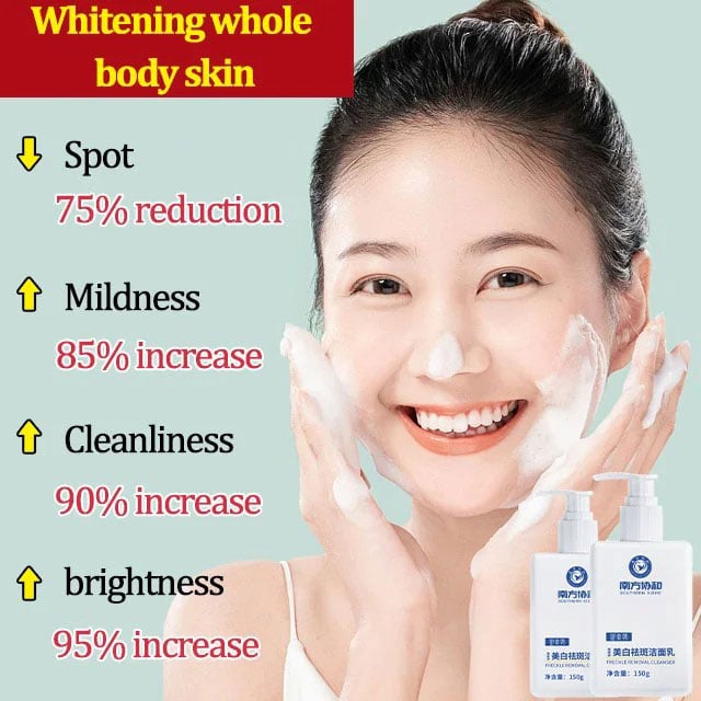 🔥LAST DAY 49% OFF🔥 Niacinamide Whitening Facial Cleanser-Buy 2 Get Free Shipping
