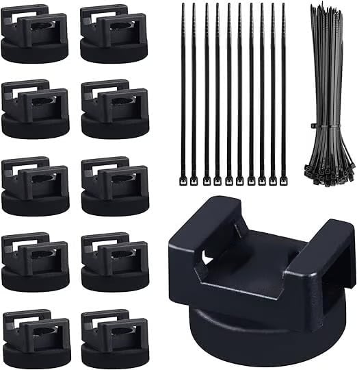 🎁TikTok Last Day Sale - 70% OFF🎉Magnetic Cable Zip Tie Mount Kit – Smart, Flexible Cable Management for Every Space