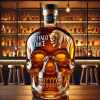 Handmade  Funny Whiskey Skull Bottle (BUY 2 GET FREE SHIPPING)