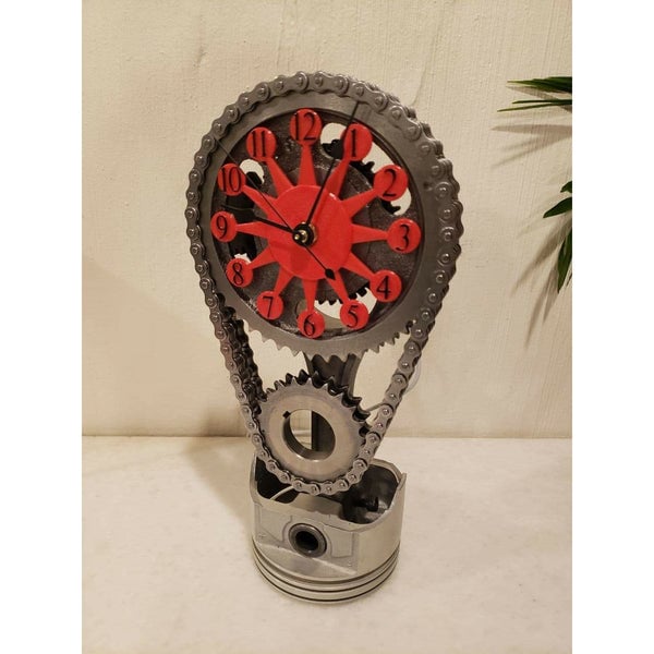 🎁PRE-SALE 48% OFF🔥MOTORIZED ROTATING CHAIN CLOCK