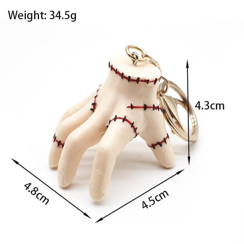 🔥BUY 3 GET 2 FREE🖤Gothic Hand Keychain - Halloween Edition Horror Pendant Accessory