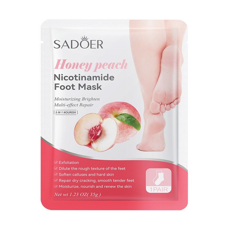 🔥Last Day Promotion 50% OFF💥Niacinamide Foot Mask Rejuvenating Flower and Fruit Essence