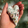 Heart Shaped Hand Embroidered Christmas Kit