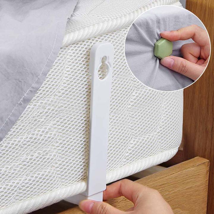 (🔥Clearance Sale - 50% OFF) Bed Sheet Grippers Clip Set, Buy 2 Get Extra 10% OFF