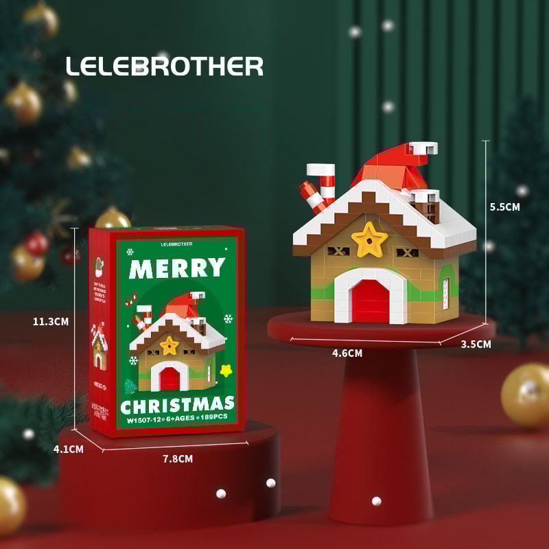 🔥Last Day 50% OFF🎄Santa Claus Design Building Blocks Toy