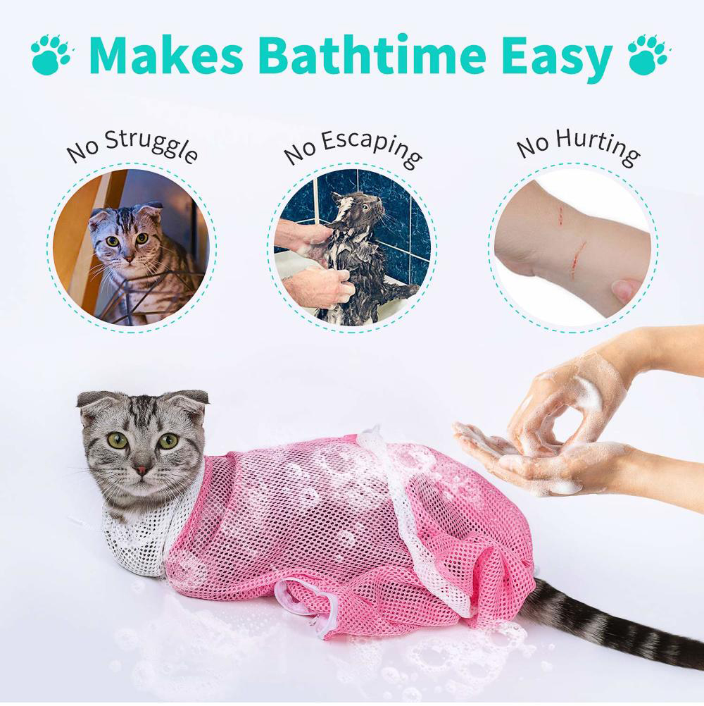 (🔥Last Day Promotion- SAVE 48% OFF)Multi-functional Pet Grooming Bath Bag(buy 2 get 1 free now)