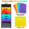 🔥Last Day Promotion 48% OFF-🎁- Hanging 6 Pocket File Folders 36 in - Multicolor