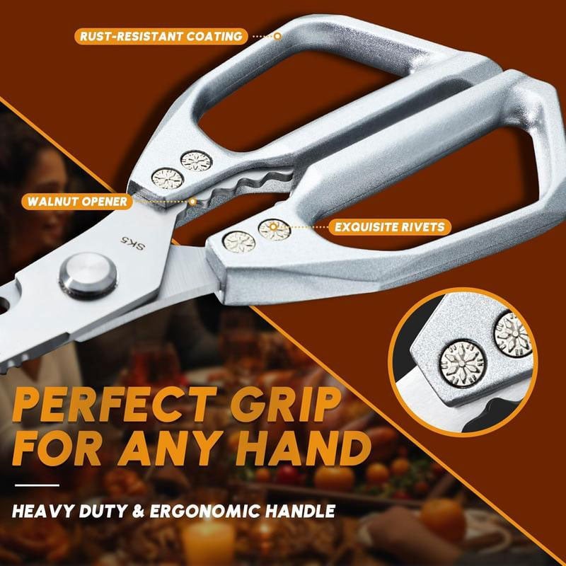 🎁TikTok Last Day Sale - 70% OFF🎉Kitchen Scissors All Purpose - Stainless Steel Kitchen Shears