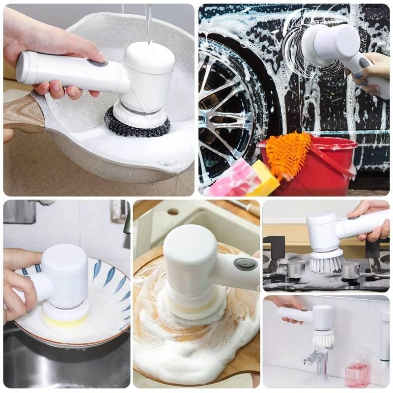 🔥Last Day Promotion 49% OFF - Handheld Electric Spin Scrubber
