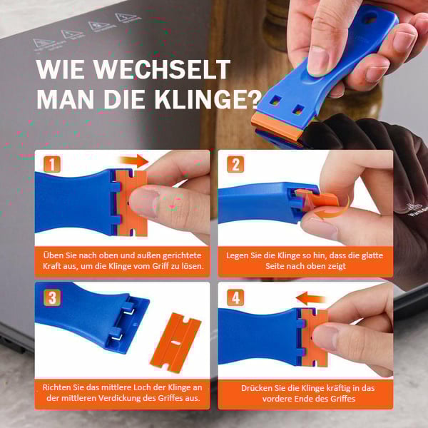 🔥 Heißer Verkauf – 49 % Rabatt 🔥 Plastik-Klingen-Schaber