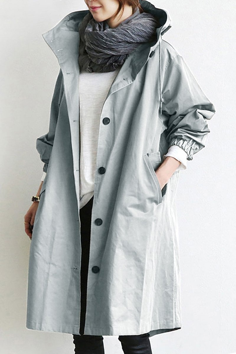 🎁LAST DAY 45% OFF🎁Women's Waterproof Oversized Hooded Windbreaker Rain Jacket