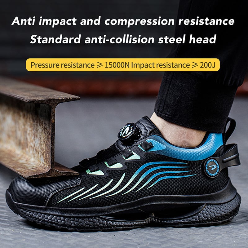 ⛑️Men's Smash and Stab Resistant Work Safety Shoes✈️Free Shipping【Only Today】🔥