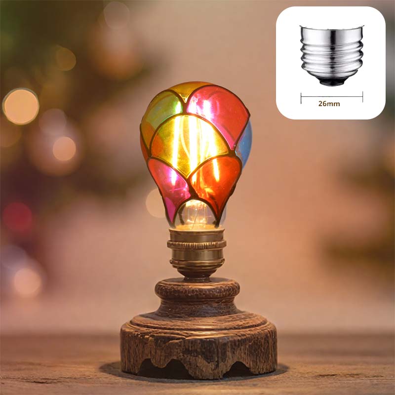 ✨Letzter Tag 49 % Rabatt🔥Handbemalte DIY bunte dekorative Glühbirne