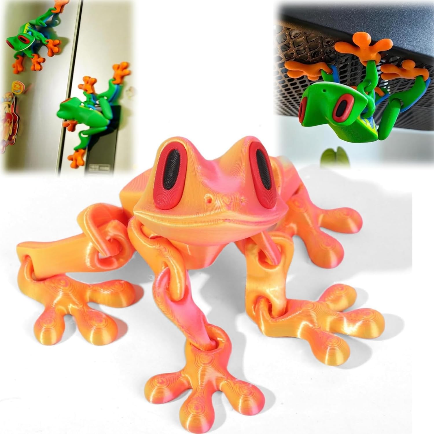 Last Day Promotion 70% OFF - 🔥3D Printed Magnet Frog Toy