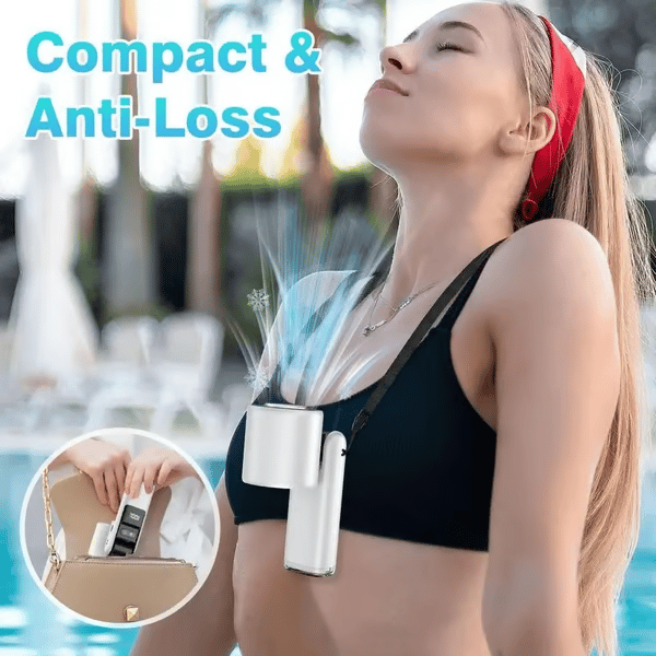 💥LAST DAY SALE 50% OFF💥Multifunction Portable Handheld Turbo Ice-Cooling Fan