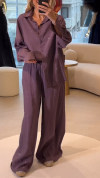 Women's Lapel Rhinestone Casual Suit