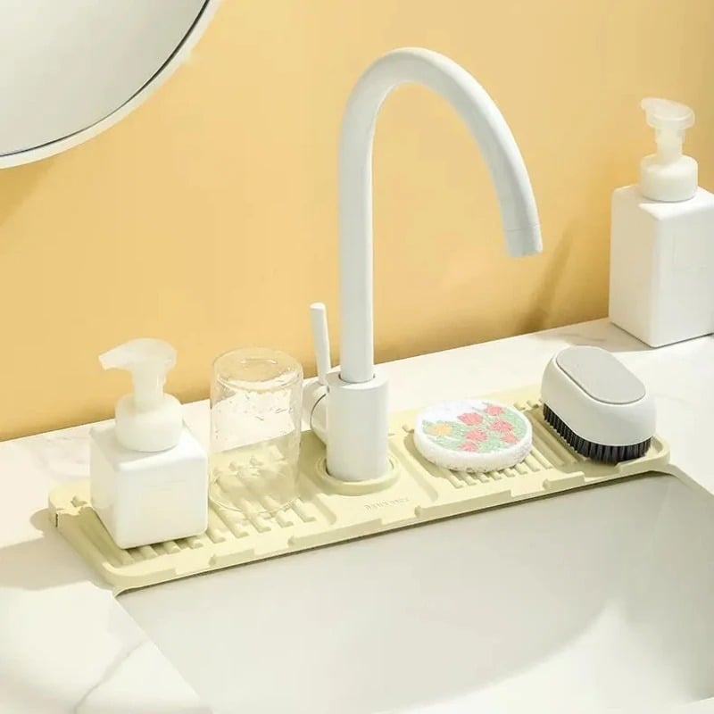 Mother's Day Sale 56% OFF  Faucet Guard & Draining Mat