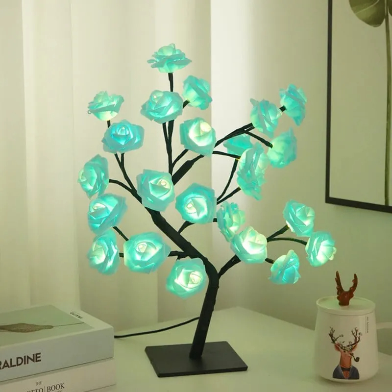 💥LAST DAY SALE 50% OFF💥Forever Rose Tree Lamp⚡BUY 2 FREE SHIPPING