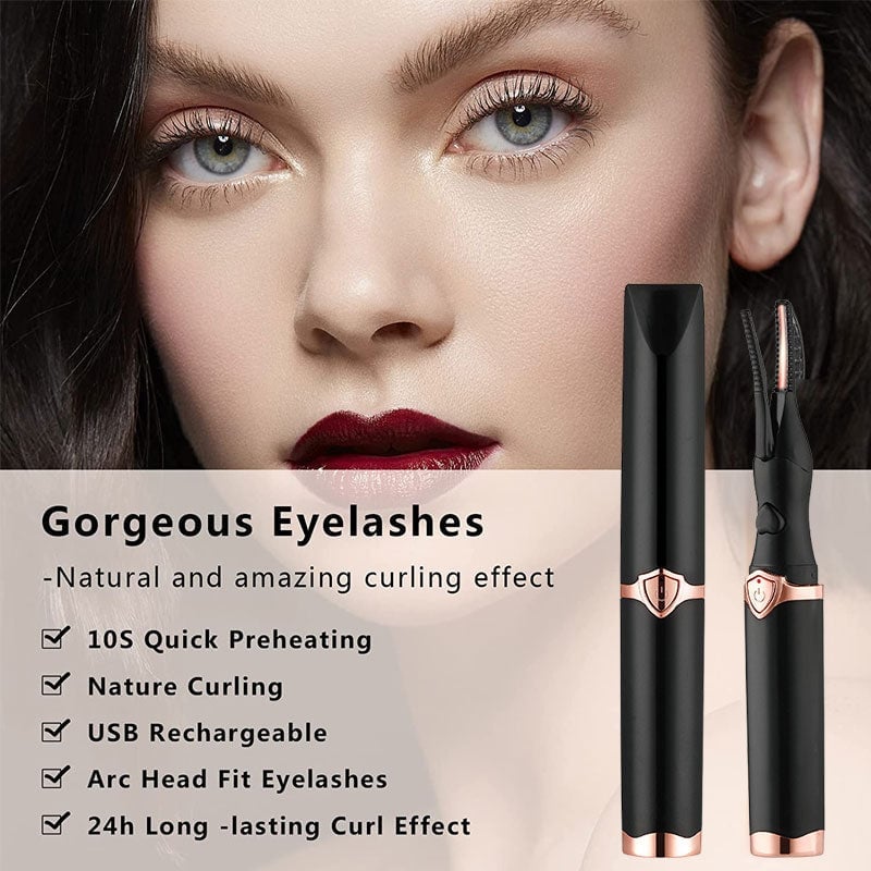 Last Day Promotion 70% OFF - 🔥Electric Eyelash Curler for Instant Glam✨ Blink & Dazzle! 👁️