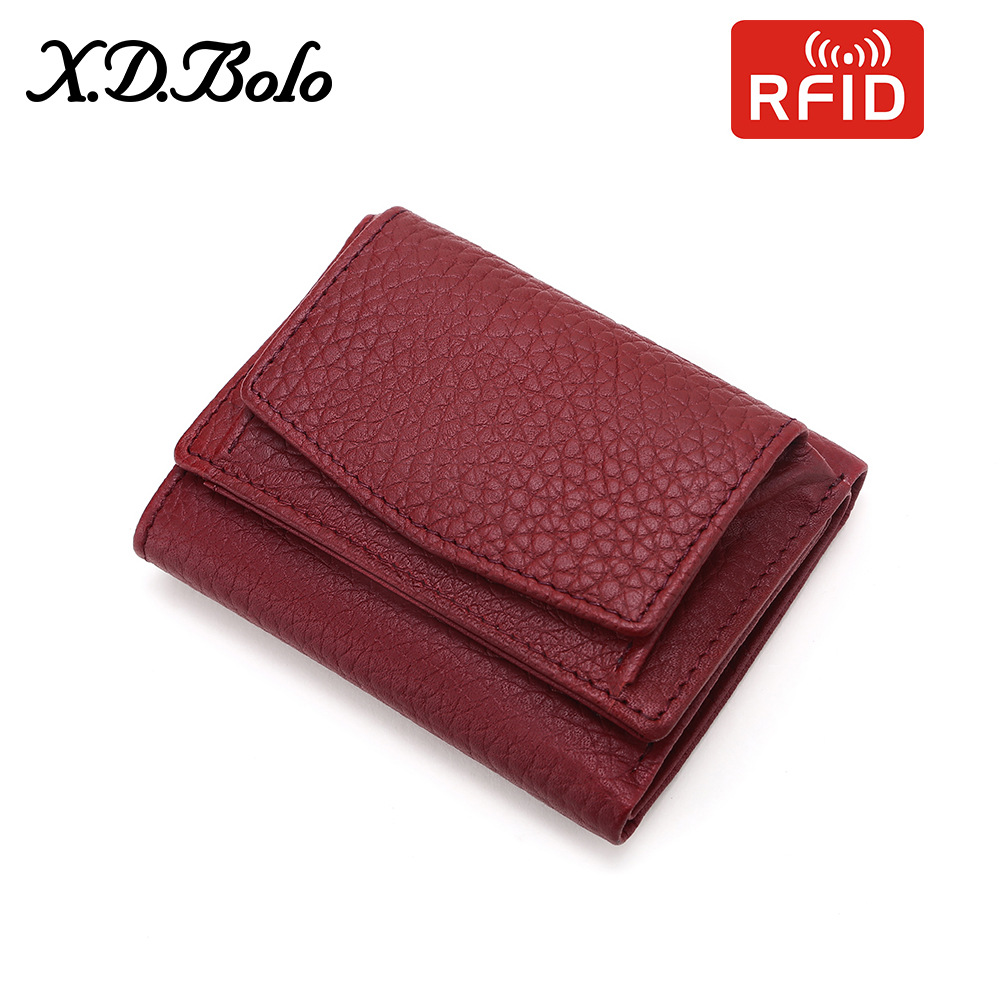 🥰Summer Sale 💐Handmade Leather RFID Wallet