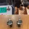 Universal finger license plate screw