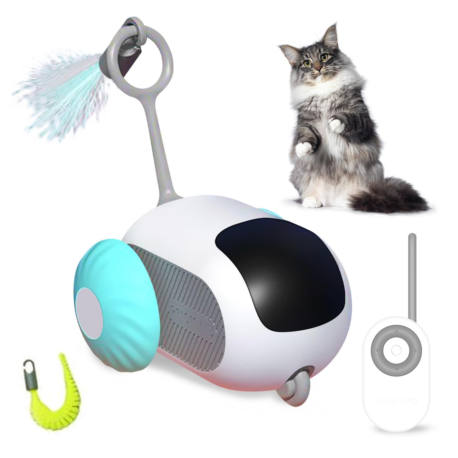 🔥Last Day Promotion - 60% OFF🎁😻Automatic Cat Toy🚗