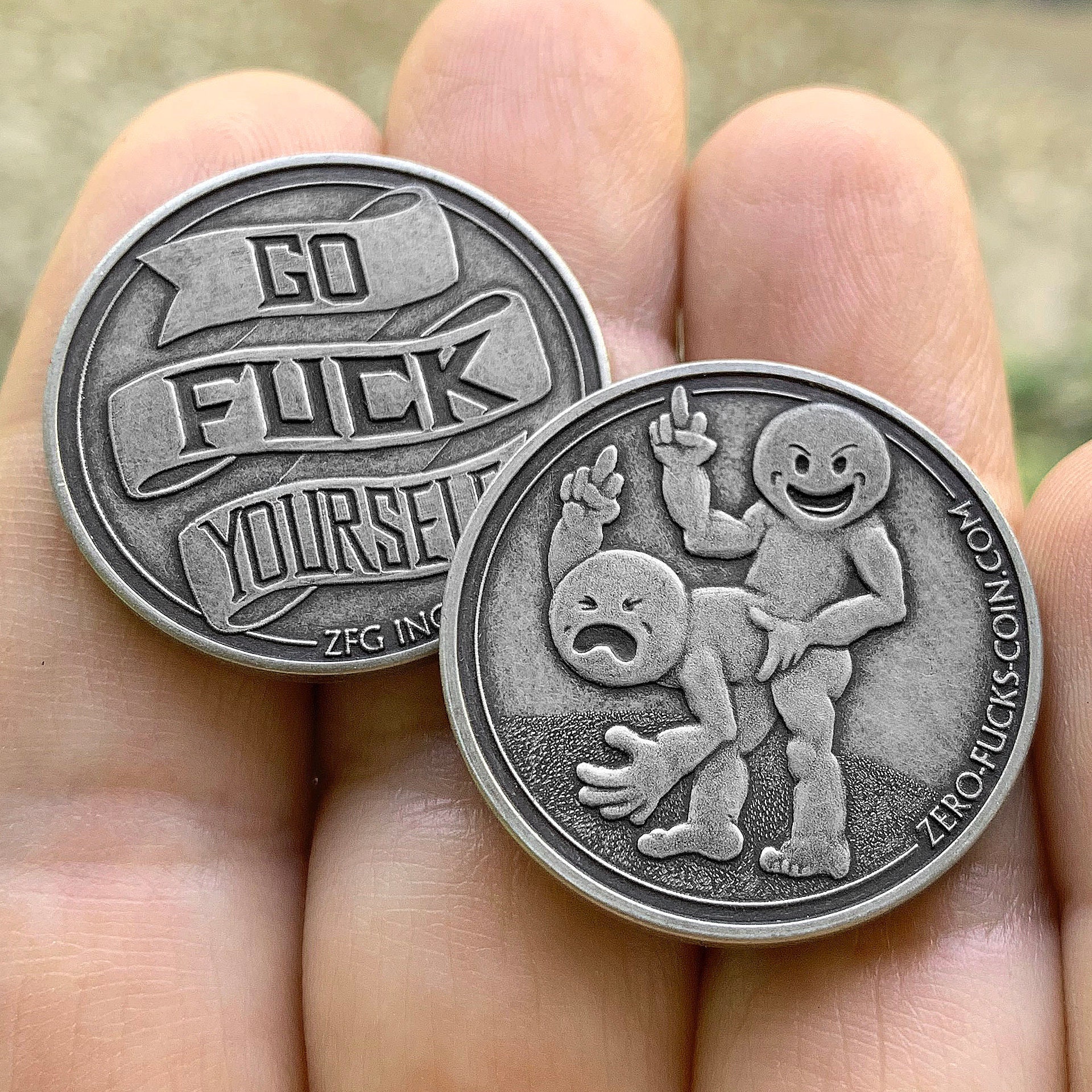 😆Go Fuck Yourself Coin | Funny Coin