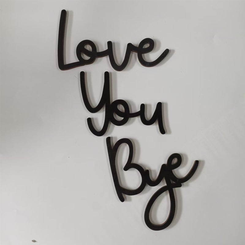 🎁TikTok Last Day Sale - 70% OFF💖Love You Bye Sign Above Door