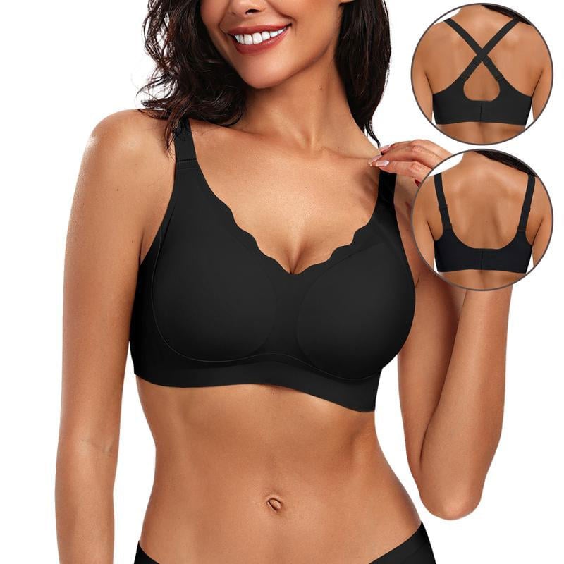 💥LAST DAY SALE 50% OFF💥Seamless Scalloped Push-Up Bra