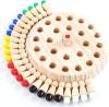 New Children Wooden Memory Matchstick Chess Game