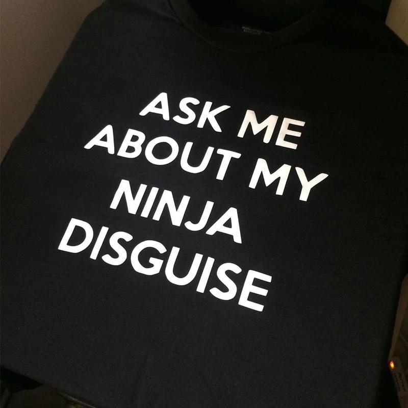 🔥LAST DAY 71% OFF--Ninja Disguise T-shirt(🔥🔥Buy 2 get 1 free/Buy 3 get 2 free/Buy 4 get 3 free)