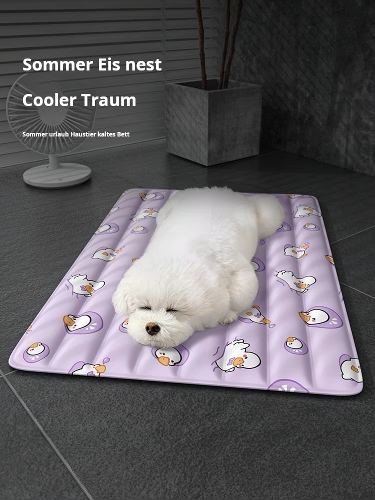🏆Letzter Tag 50% Rabatt✨ Upgrade der selbstkühlenden Matte aus Kühlfaser🐱🐶