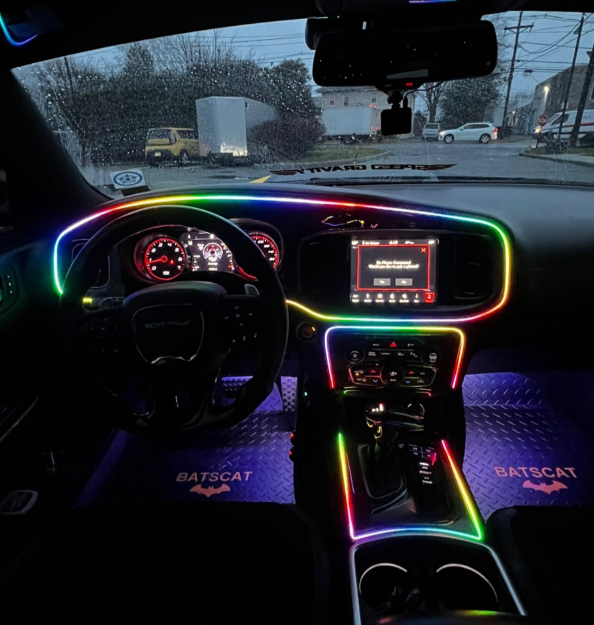 Flow Series LED Interior Dash Trim Ambient Lighting + Footwell Lighting Kit