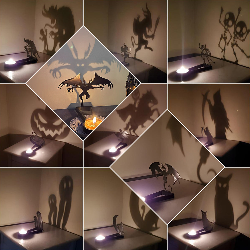 👻2024 Halloween New 11 Devil's Shadow Candelabra