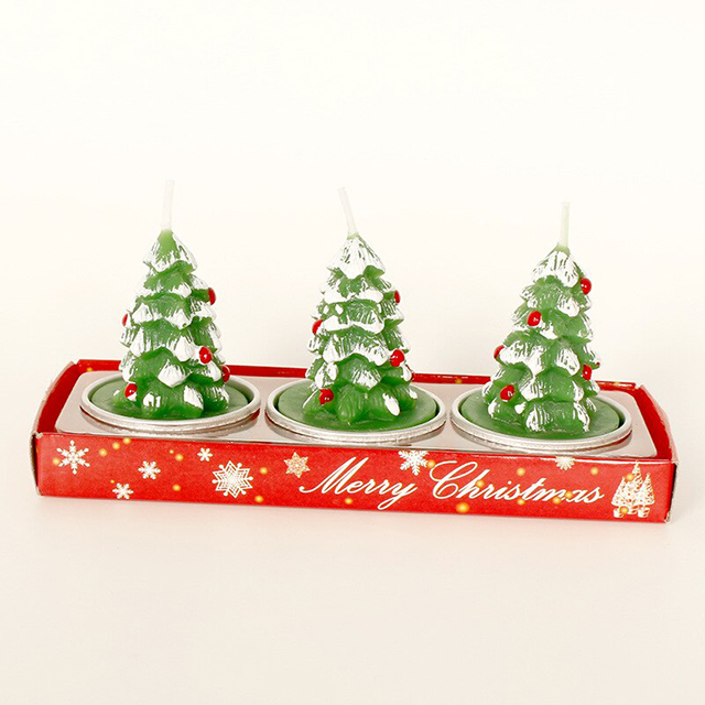 Christmas Candles for Home Party Halloween Christmas Wedding Holiday Celebration Decoration