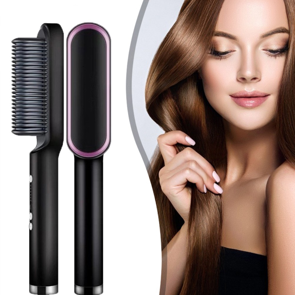 (🔥HOT SALE) Hair Straightener Brush, Buy 2 Save 10% Off & Free Shipping