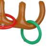 (Early Halloween Sale- Save 50% OFF) Reindeer Antler Ring Toss Game with 4 Rings