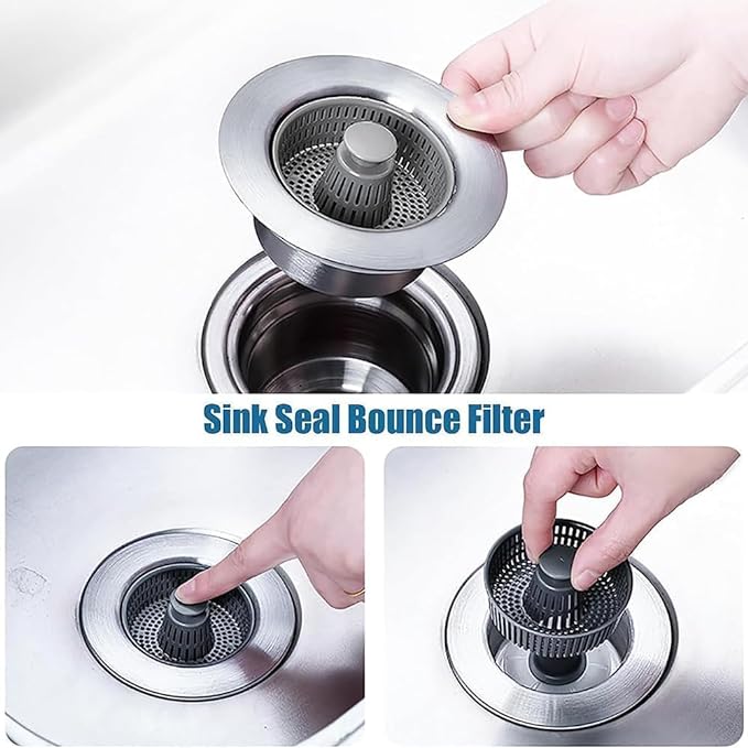 🔥 Hot Sale 50% OFF -Stainless Steel Sink Strainer