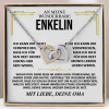 🎁💗An meine Enkelin – Für immer verbundene Herzen – Geschenkset – SS117GM