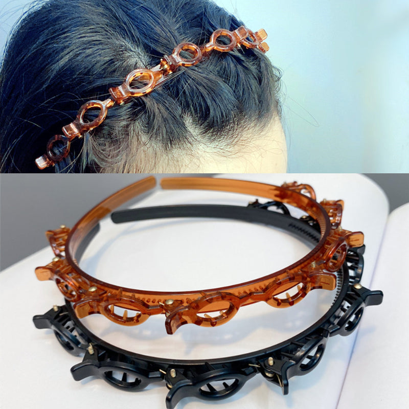 Hairband with bangs clip