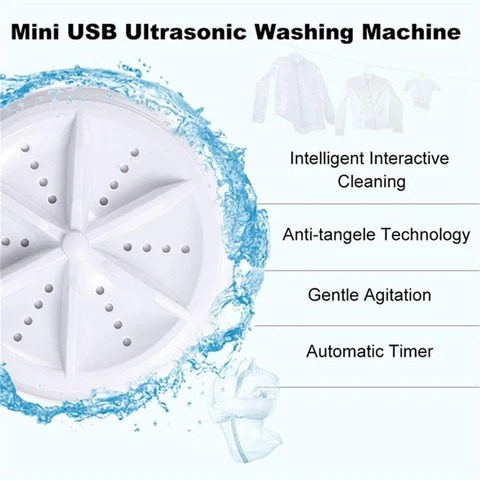 ( Christmas Pre Sale - Save 50% OFF) Ultrasonic™ Portable Washing Machine- Buy 2 Get Extra 20% OFF