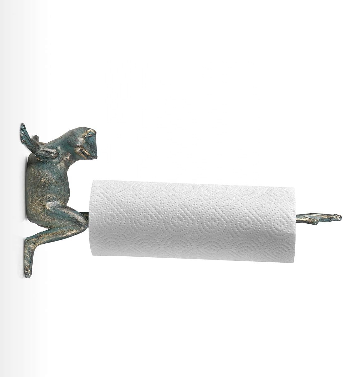 ⚡️FLASH SALE 49% OFF - Home Decoration Cast Iron Frog Toilet Paper Holder