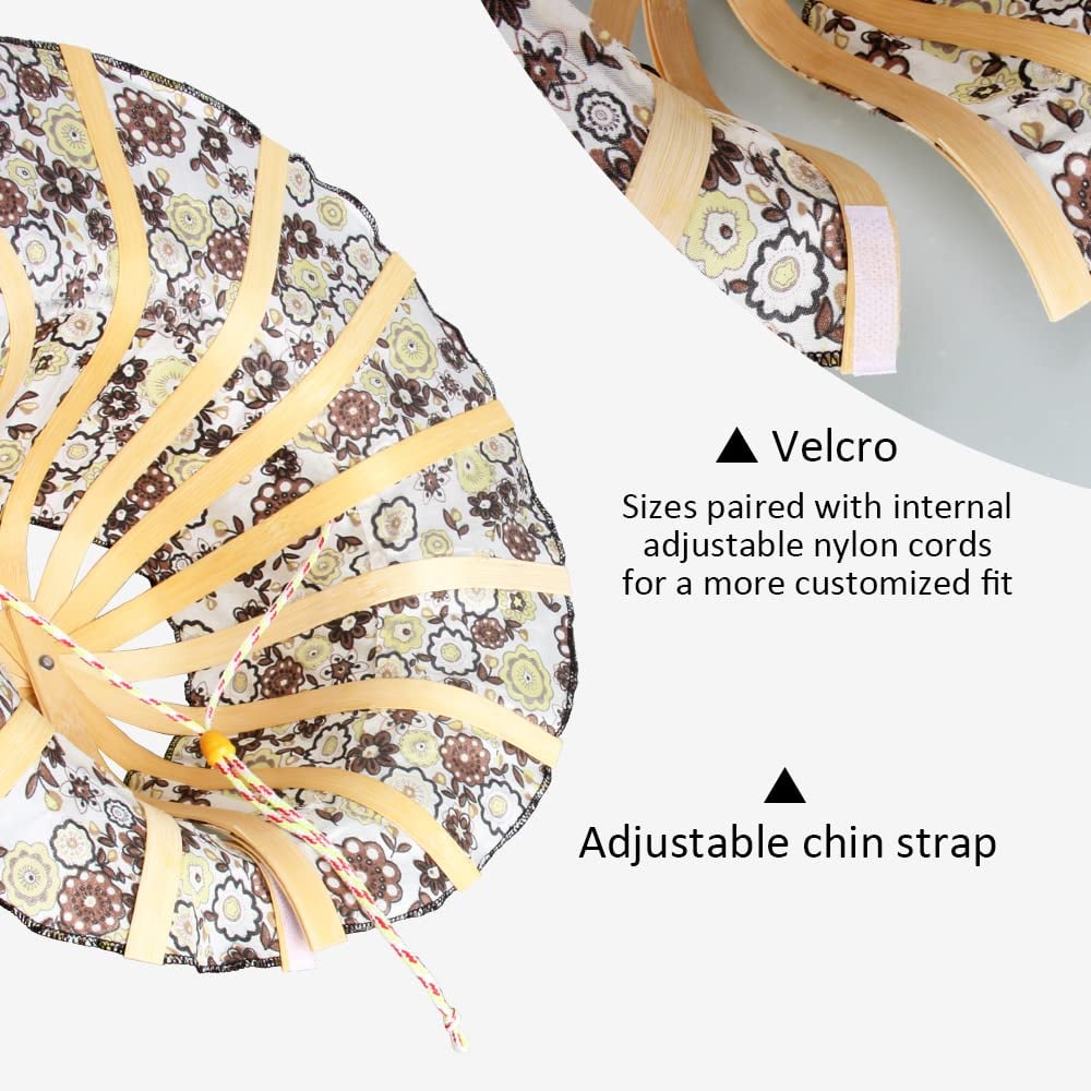 🎁TikTok Last Day Sale - 70% OFF🎉2 in 1 Portable Bamboo Sun Hat for Women