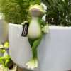 🎁TikTok Last Day Sale - 70% OFF🐸 Frog Flower Pot Hanger Ornament🍷