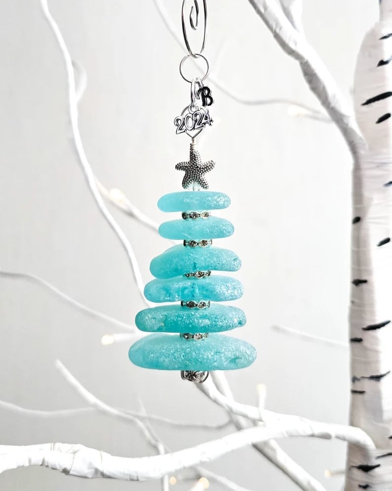 🌊🎄Sea Glass Christmas Tree Advent Calendar