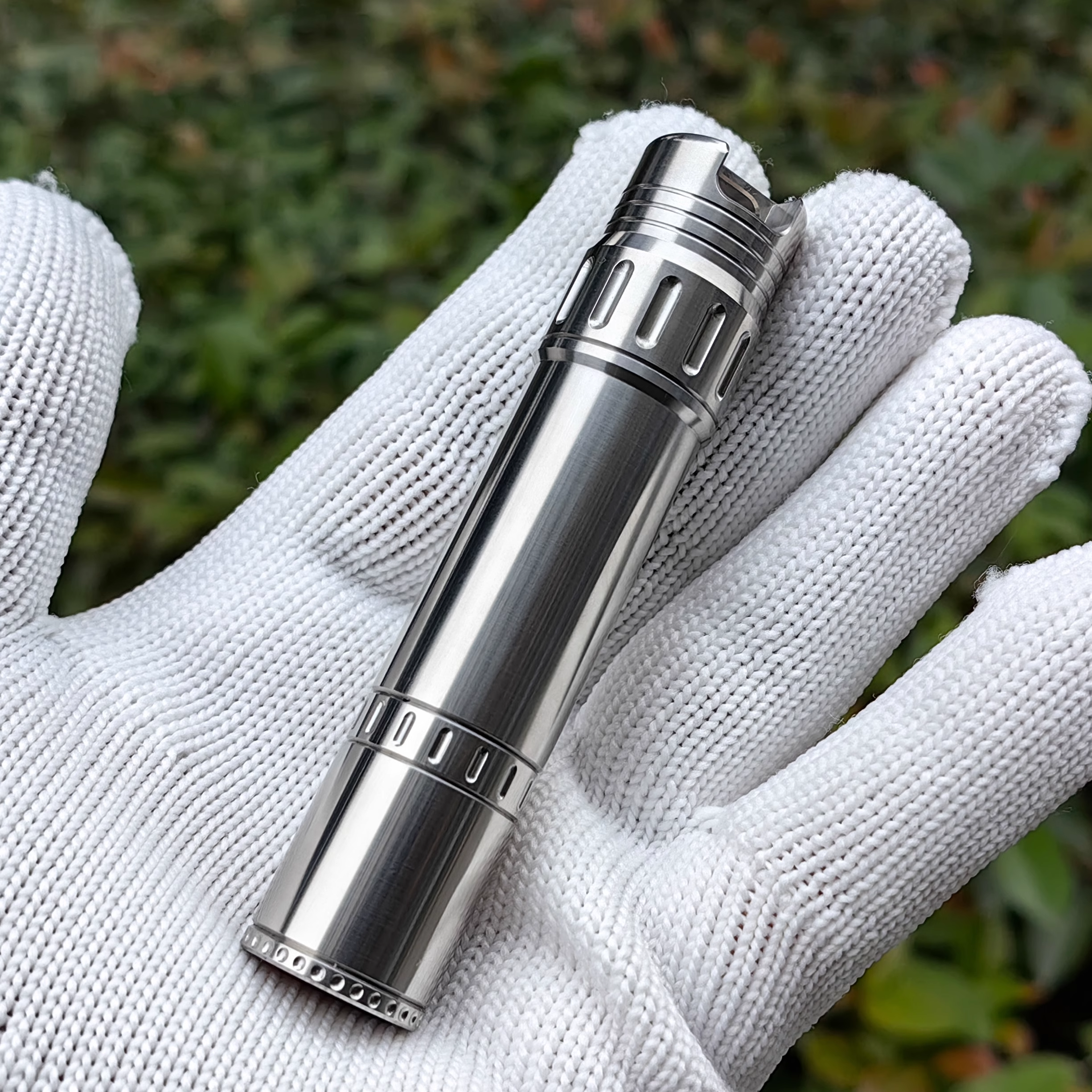 The latest limited edition lighter. Brass, stainless steel, titanium alloy